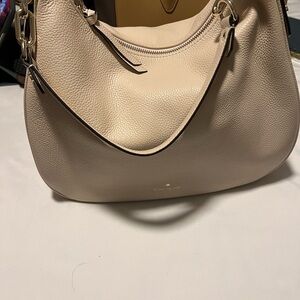 Kate Spade Beige Hobo Bag